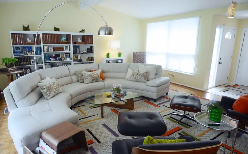 Mid-Century Modern Living Room - Pikesville