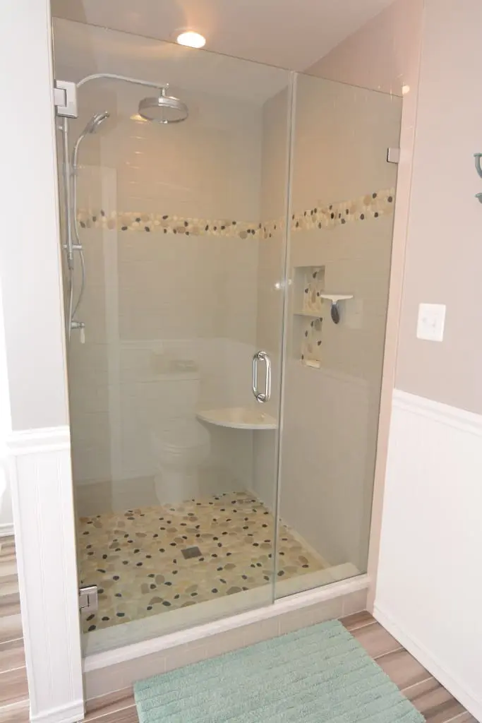 Modern Cottage Master Bathroom - Ellicott City