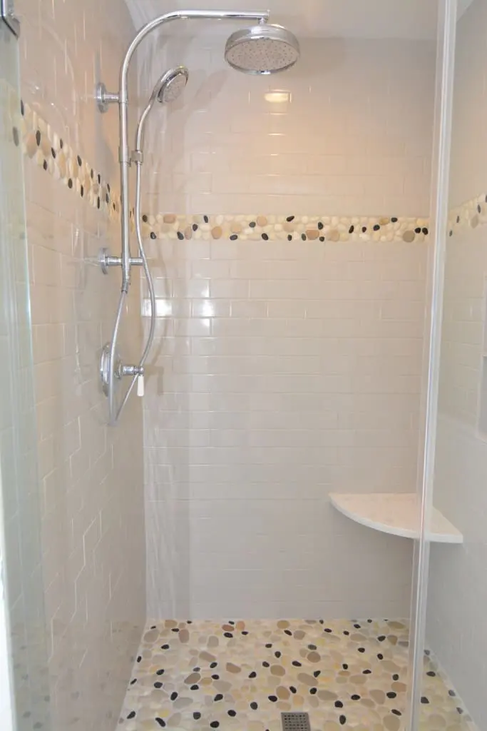 Modern Cottage Master Bathroom - Ellicott City