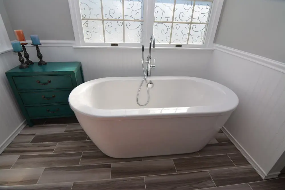 Modern Cottage Master Bathroom - Ellicott City