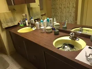 BEFORE & AFTER: The finished result is super Chic!