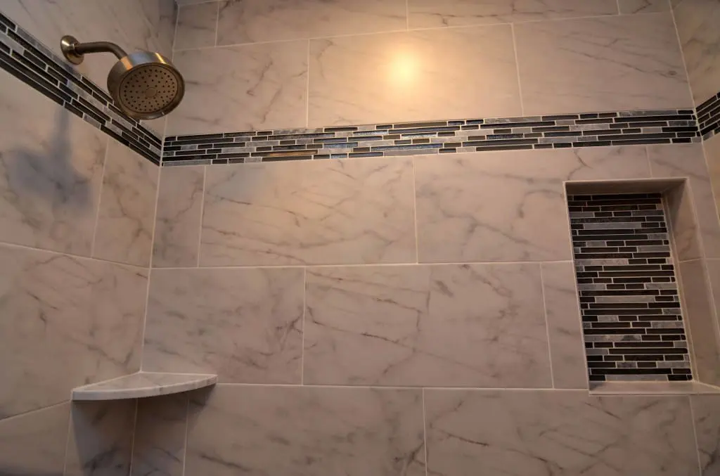 Contemporary Marble Bath - Columbia