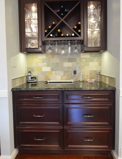 Classic White Kitchen - Ellicott City