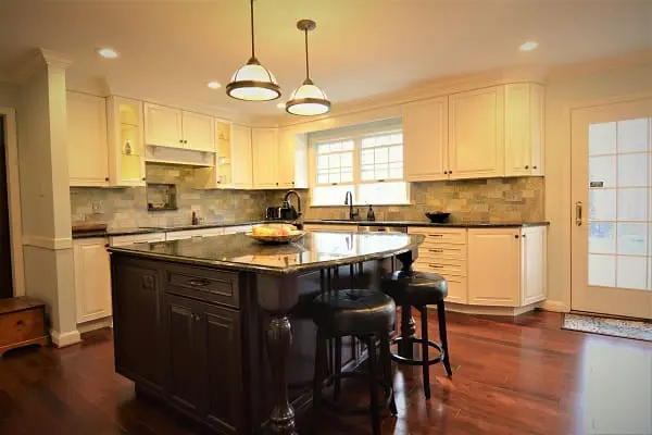 Classic White Kitchen - Ellicott City