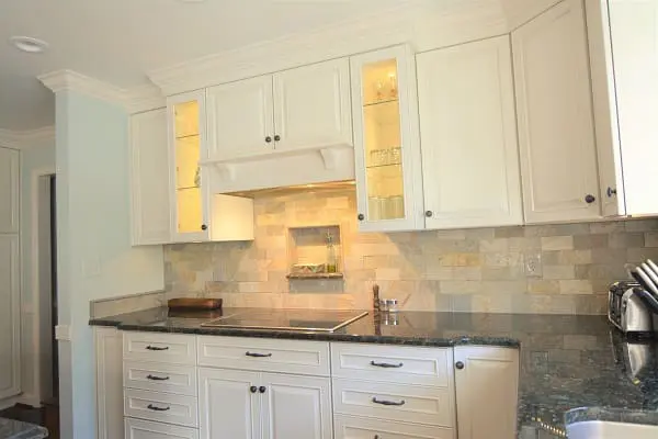 Classic White Kitchen - Ellicott City