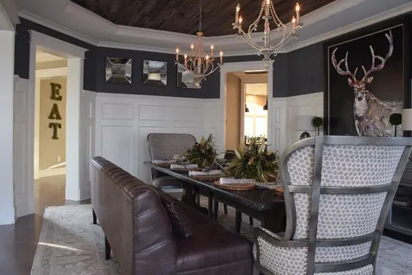 Rustic Dining and Entry - Maple Lawn