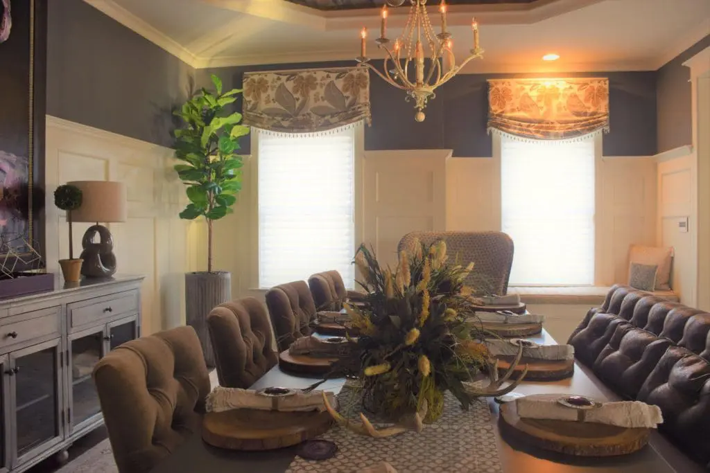 Rustic Dining and Entry - Maple Lawn