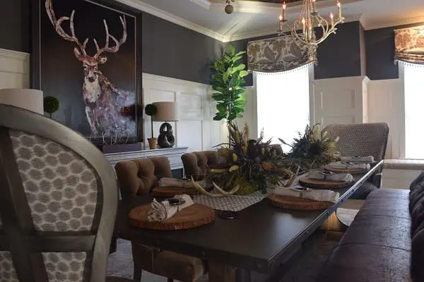 Rustic Dining and Entry - Maple Lawn