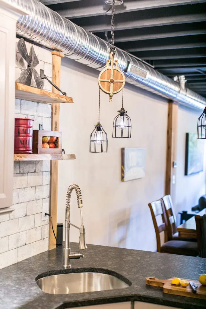 Industrial Kitchen and Great Room – Historic Ellicott City