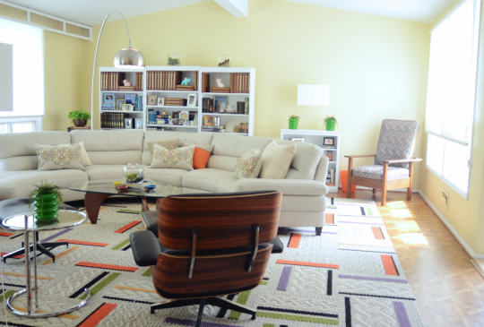 Mid-Century Modern Living Room - Pikesville