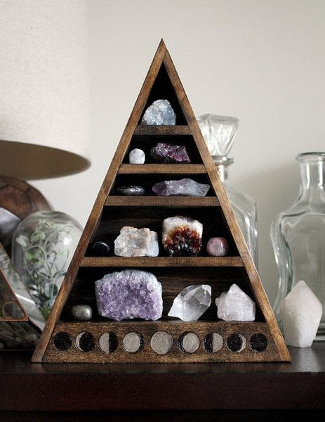 Create a crystal display to show off your geodes.